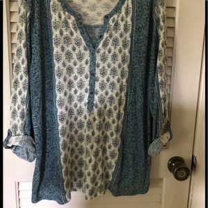 🌿 Boho Print Top by Style & Co 🌿